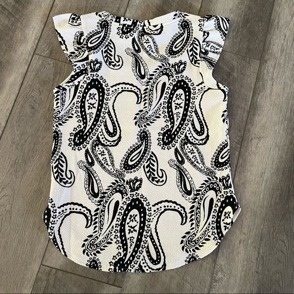 Deletta Madrona Paisley top - Picture 4 of 7